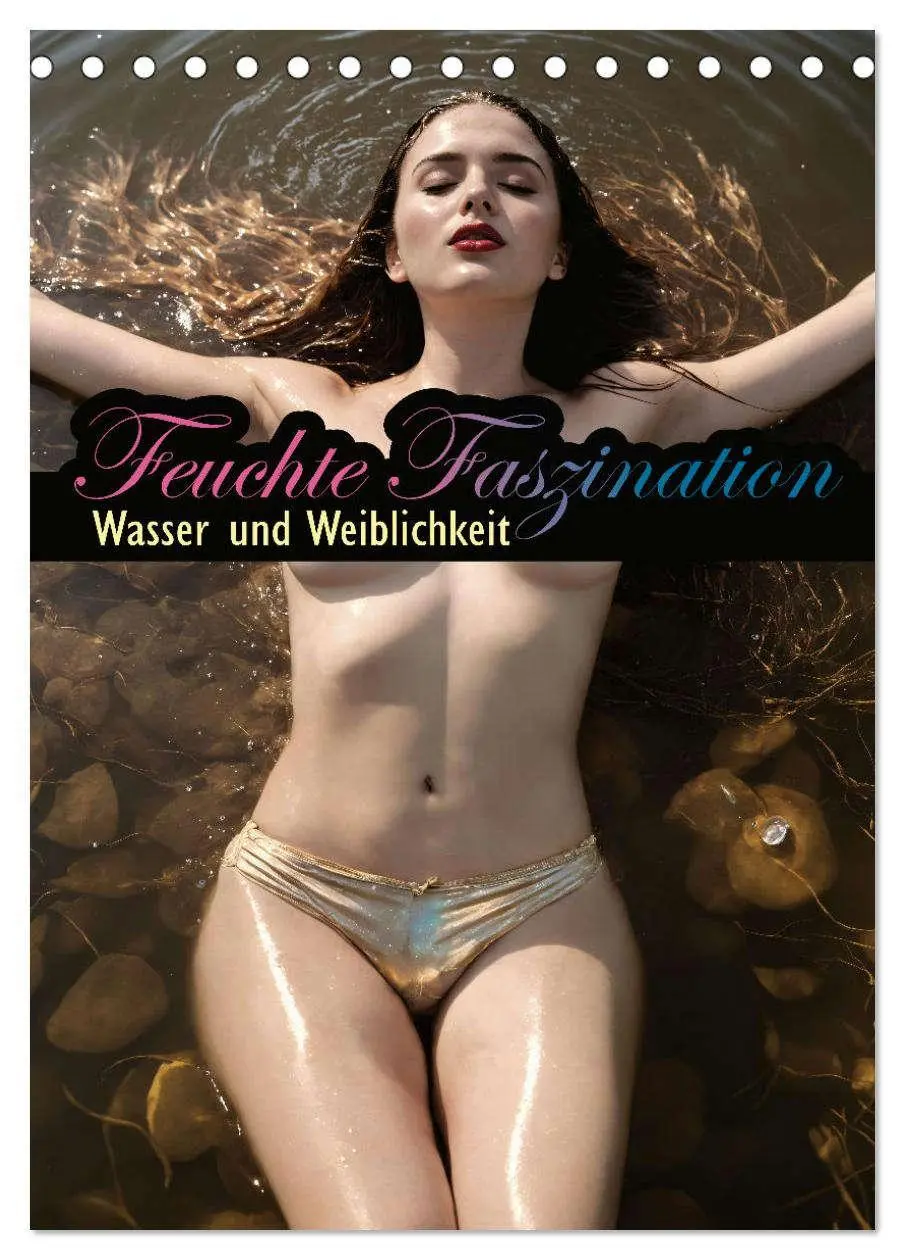 Cover: 9783516278118 | Feuchte Faszination - Wasser und Weiblichkeit (Tischkalender 2026...