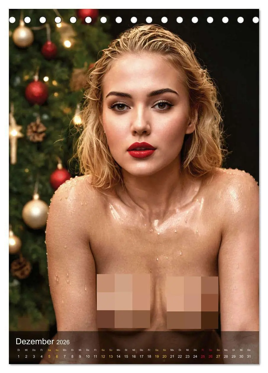 Bild: 9783516278118 | Feuchte Faszination - Wasser und Weiblichkeit (Tischkalender 2026...