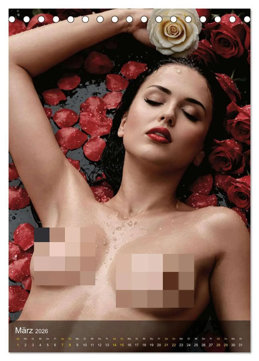 Bild: 9783516278118 | Feuchte Faszination - Wasser und Weiblichkeit (Tischkalender 2026...