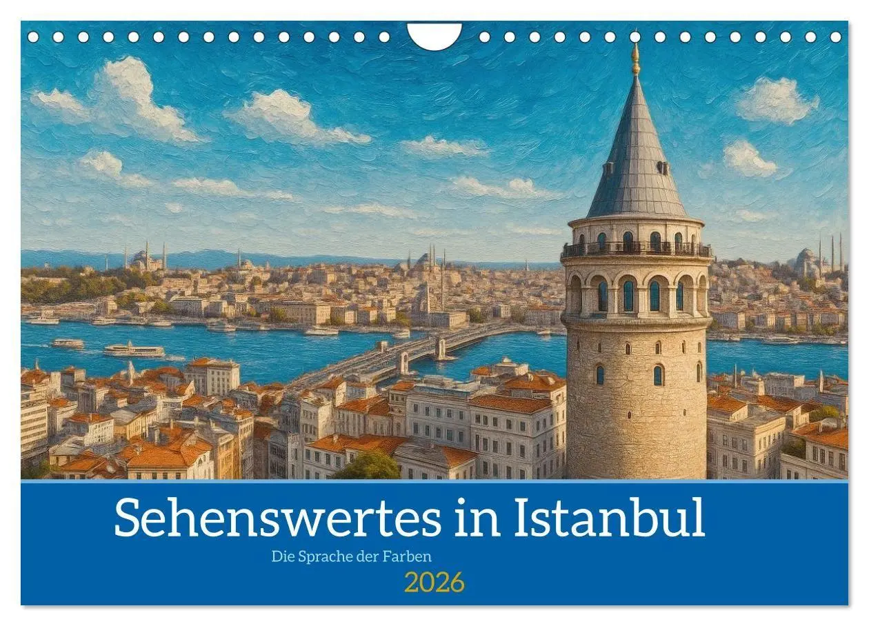 Cover: 9783516728118 | Sehenswertes in Istanbul - Die Sprache der Farben (Wandkalender...