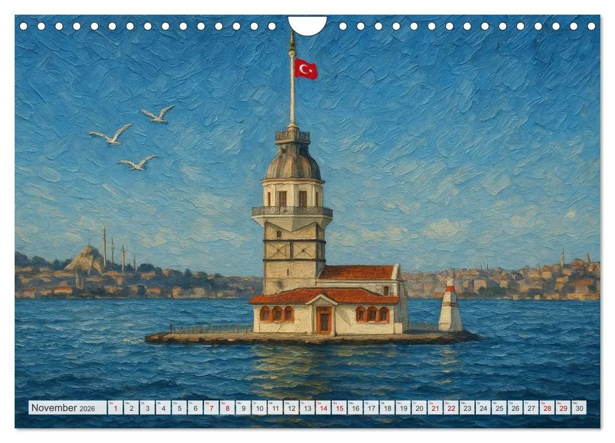 Bild: 9783516728118 | Sehenswertes in Istanbul - Die Sprache der Farben (Wandkalender...