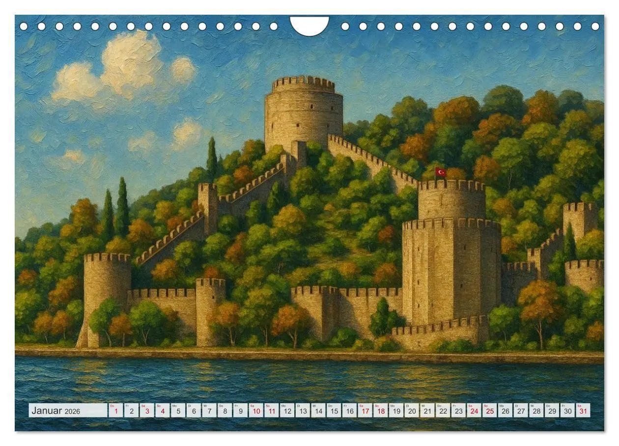 Bild: 9783516728118 | Sehenswertes in Istanbul - Die Sprache der Farben (Wandkalender...