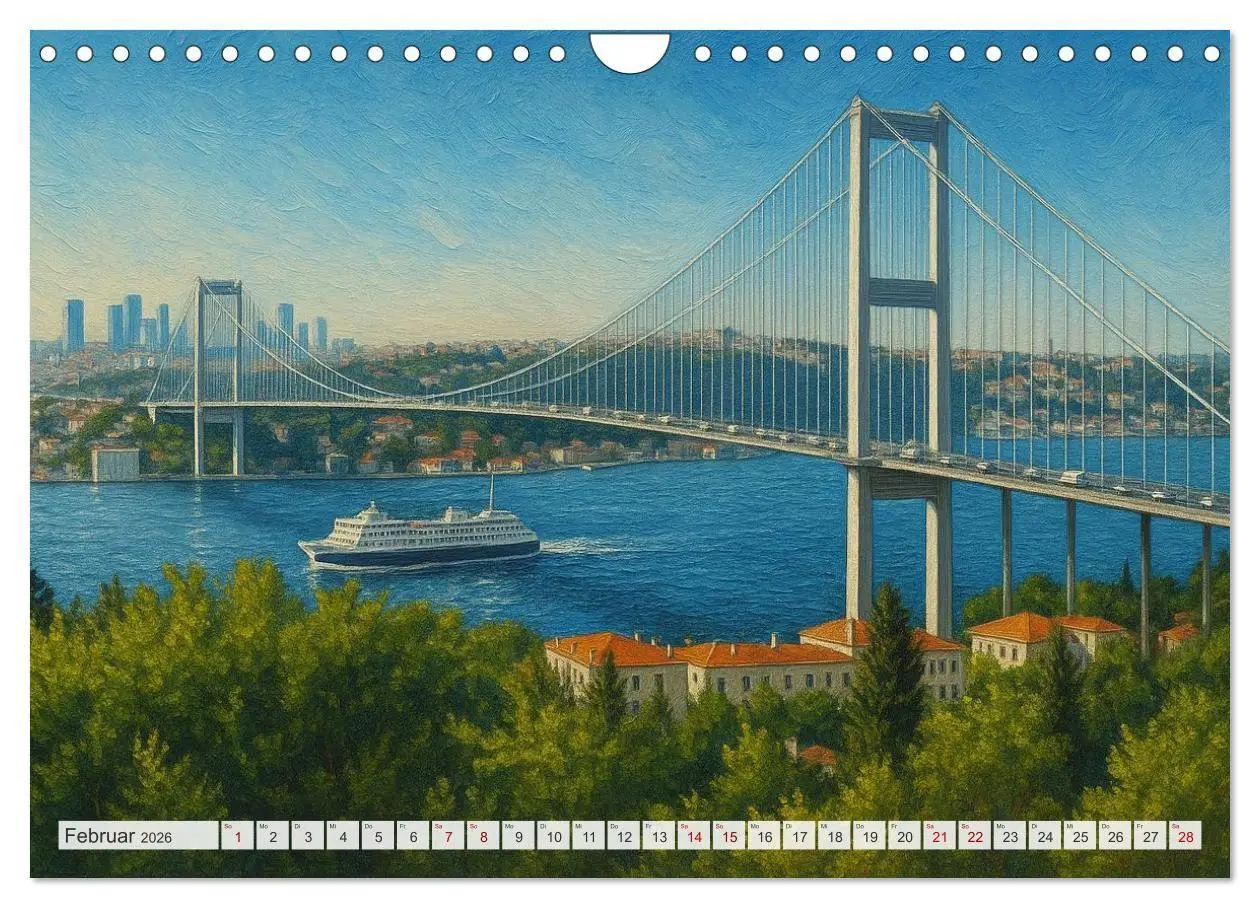 Bild: 9783516728118 | Sehenswertes in Istanbul - Die Sprache der Farben (Wandkalender...