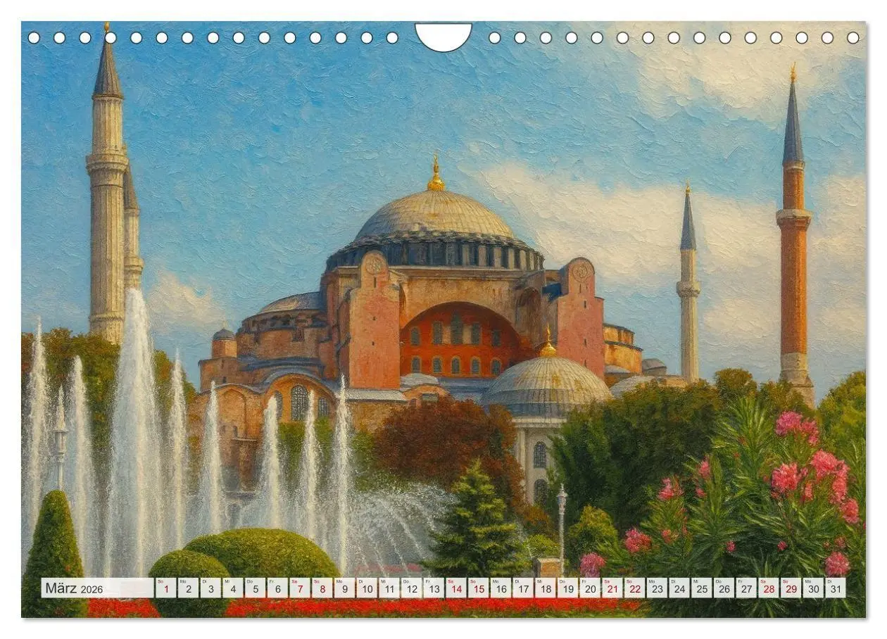 Bild: 9783516728118 | Sehenswertes in Istanbul - Die Sprache der Farben (Wandkalender...