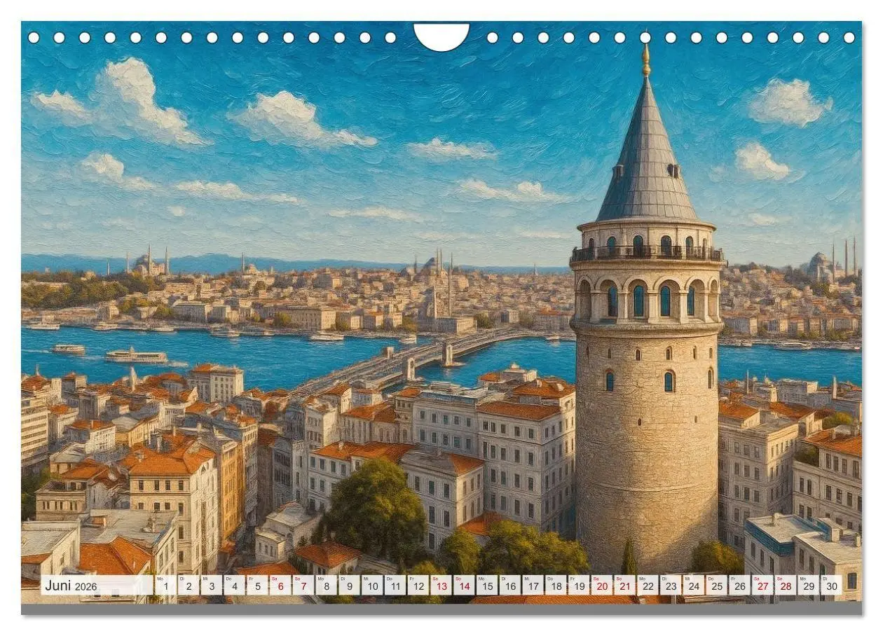 Bild: 9783516728118 | Sehenswertes in Istanbul - Die Sprache der Farben (Wandkalender...