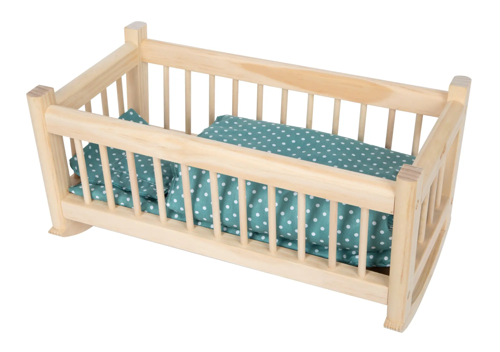 Bild: 4020972128218 | Puppenwiege natur | 12821 | Deutsch | 2026 | small foot GmbH &amp; Co. KG