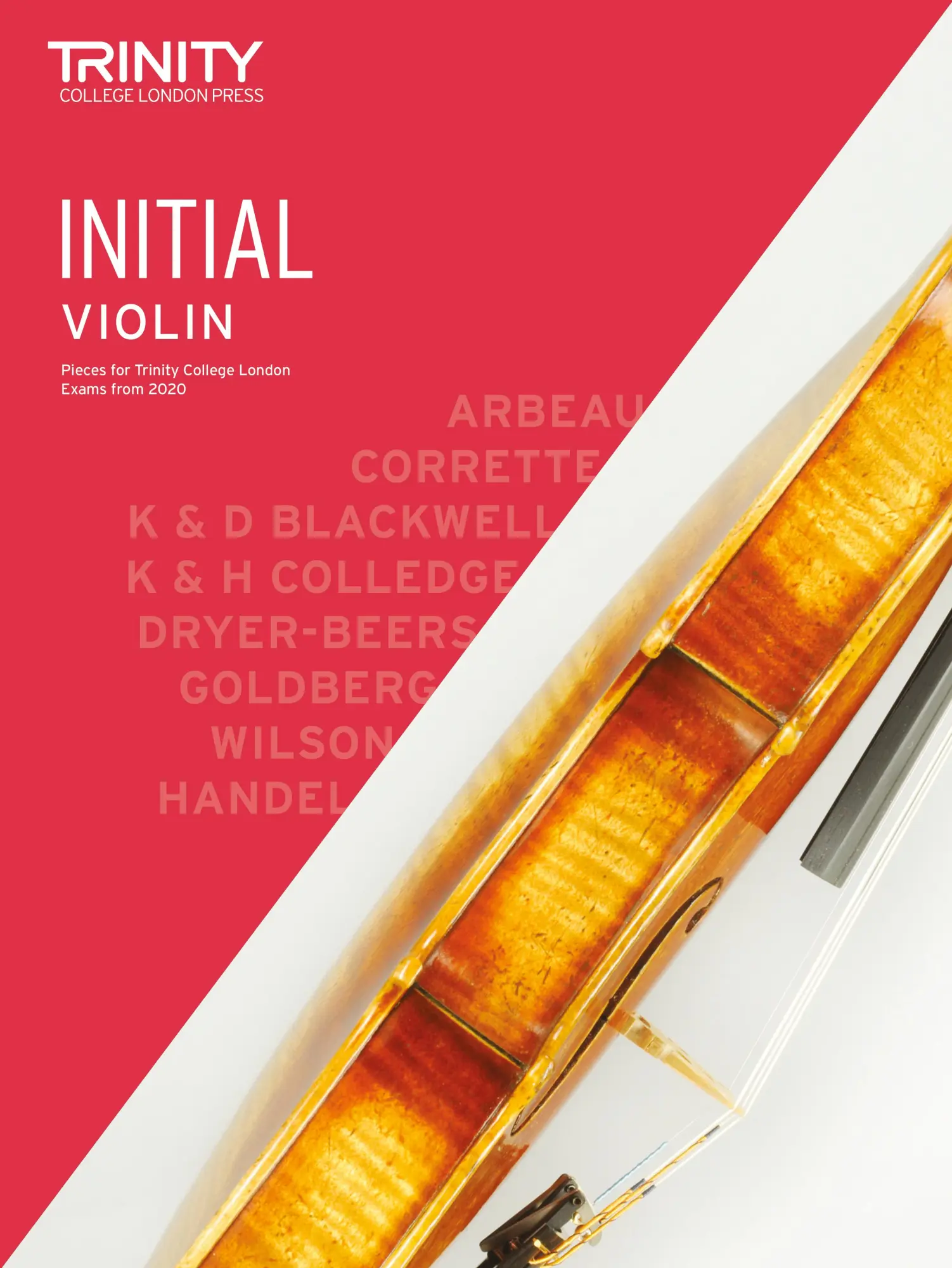 Cover: 9780857368218 | Trinity College London Violin Exam Pieces From 2020: Initial | London