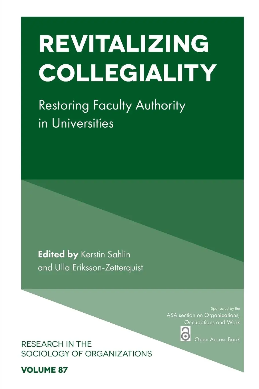 Cover: 9781804558218 | Revitalizing Collegiality | Kerstin Sahlin (u. a.) | Taschenbuch