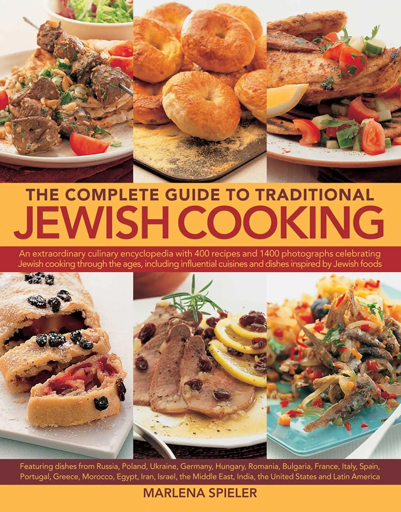 Cover: 9781844778218 | The Complete Guide to Traditional Jewish Cooking | Marlena Spieler