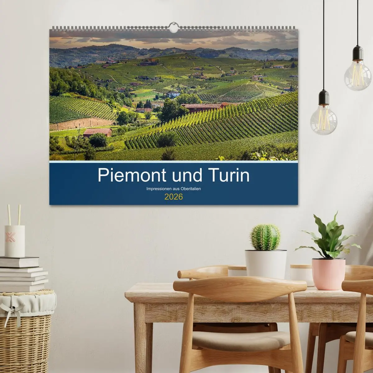 Bild: 9783457938218 | Piemont und Turin (Wandkalender 2026 DIN A2 quer), CALVENDO...