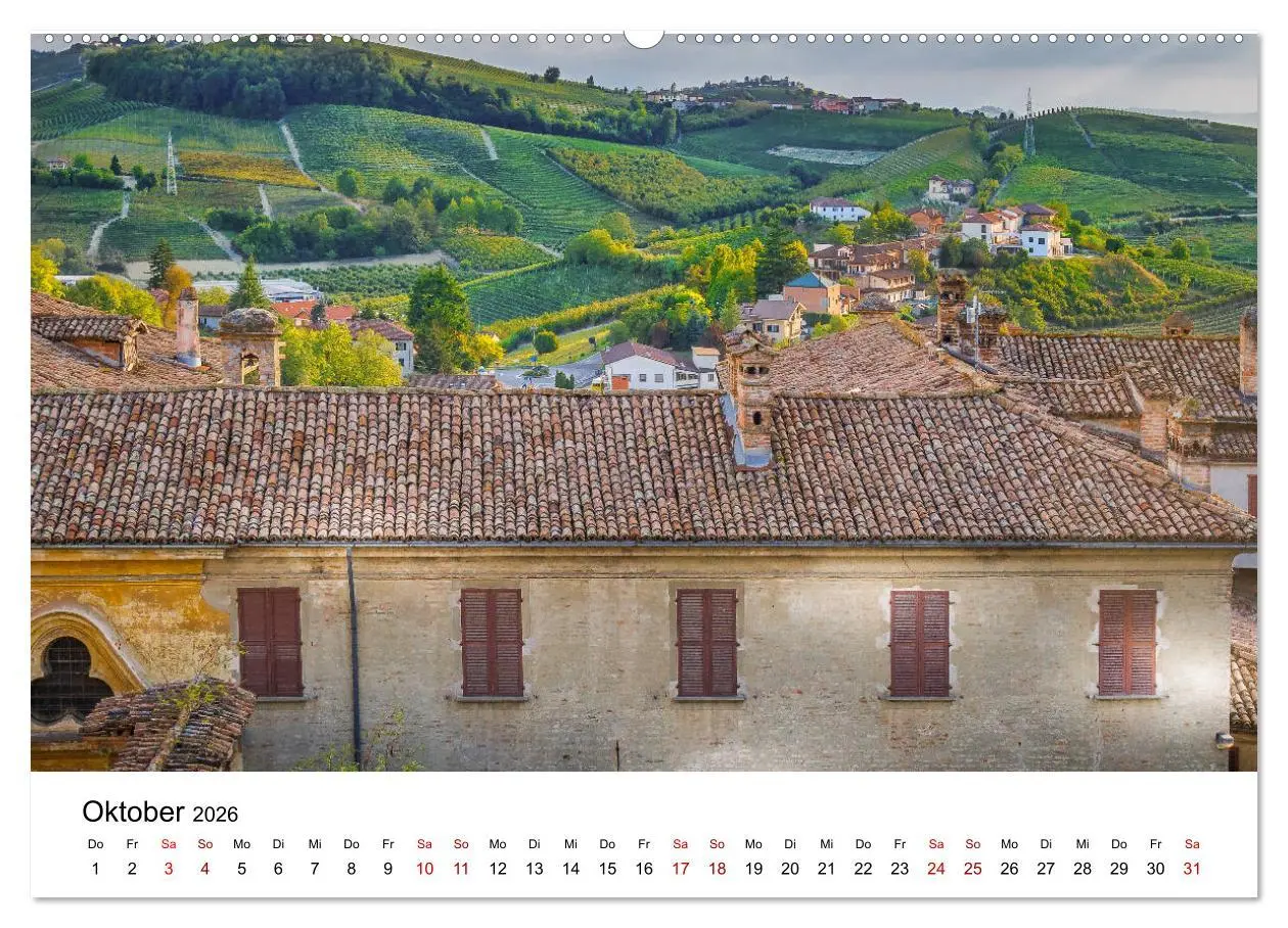 Bild: 9783457938218 | Piemont und Turin (Wandkalender 2026 DIN A2 quer), CALVENDO...