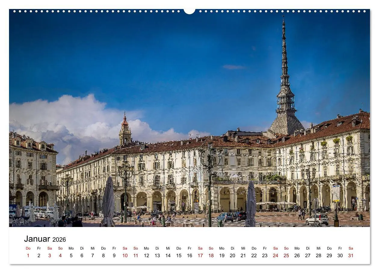 Bild: 9783457938218 | Piemont und Turin (Wandkalender 2026 DIN A2 quer), CALVENDO...