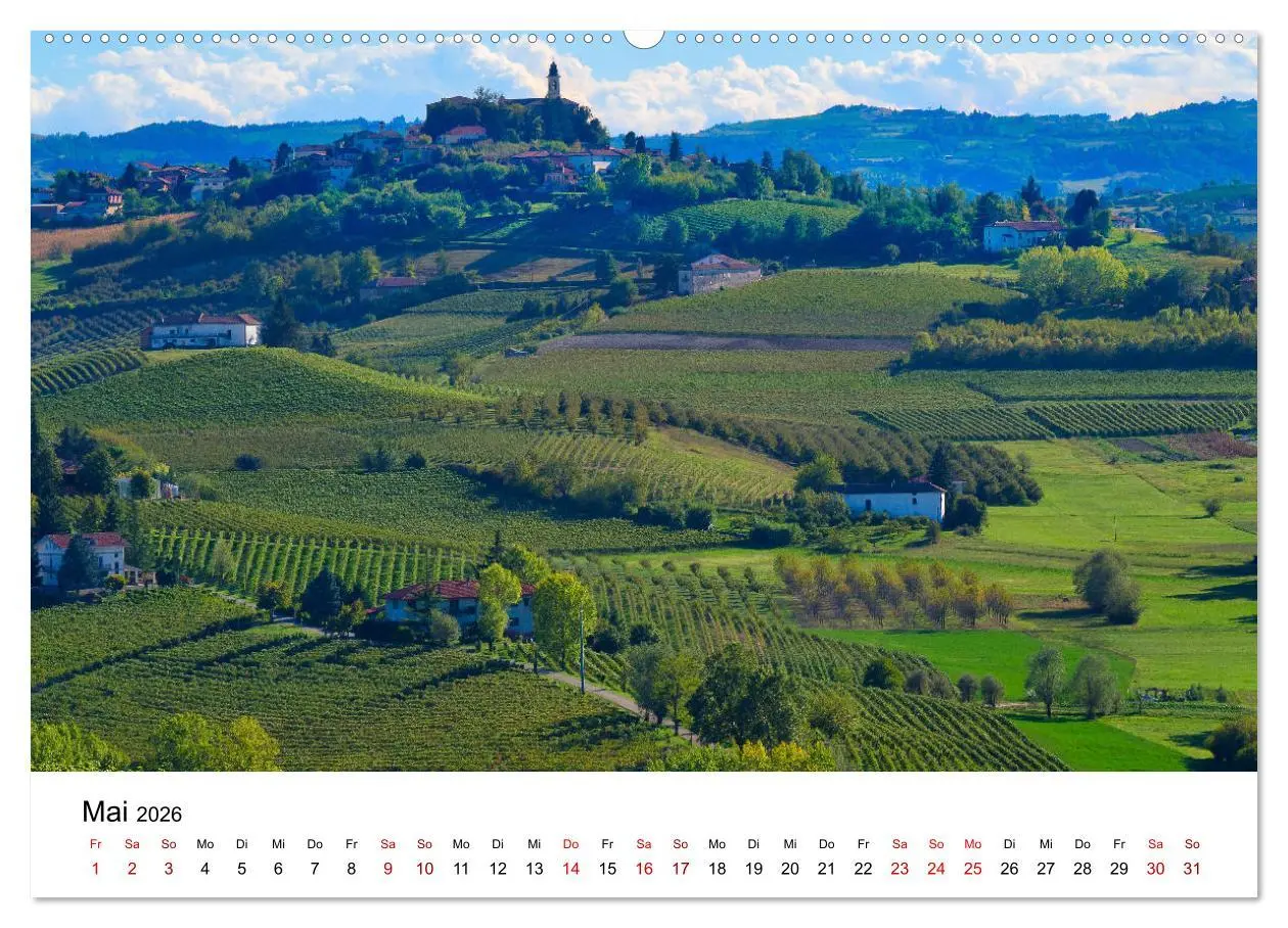 Bild: 9783457938218 | Piemont und Turin (Wandkalender 2026 DIN A2 quer), CALVENDO...