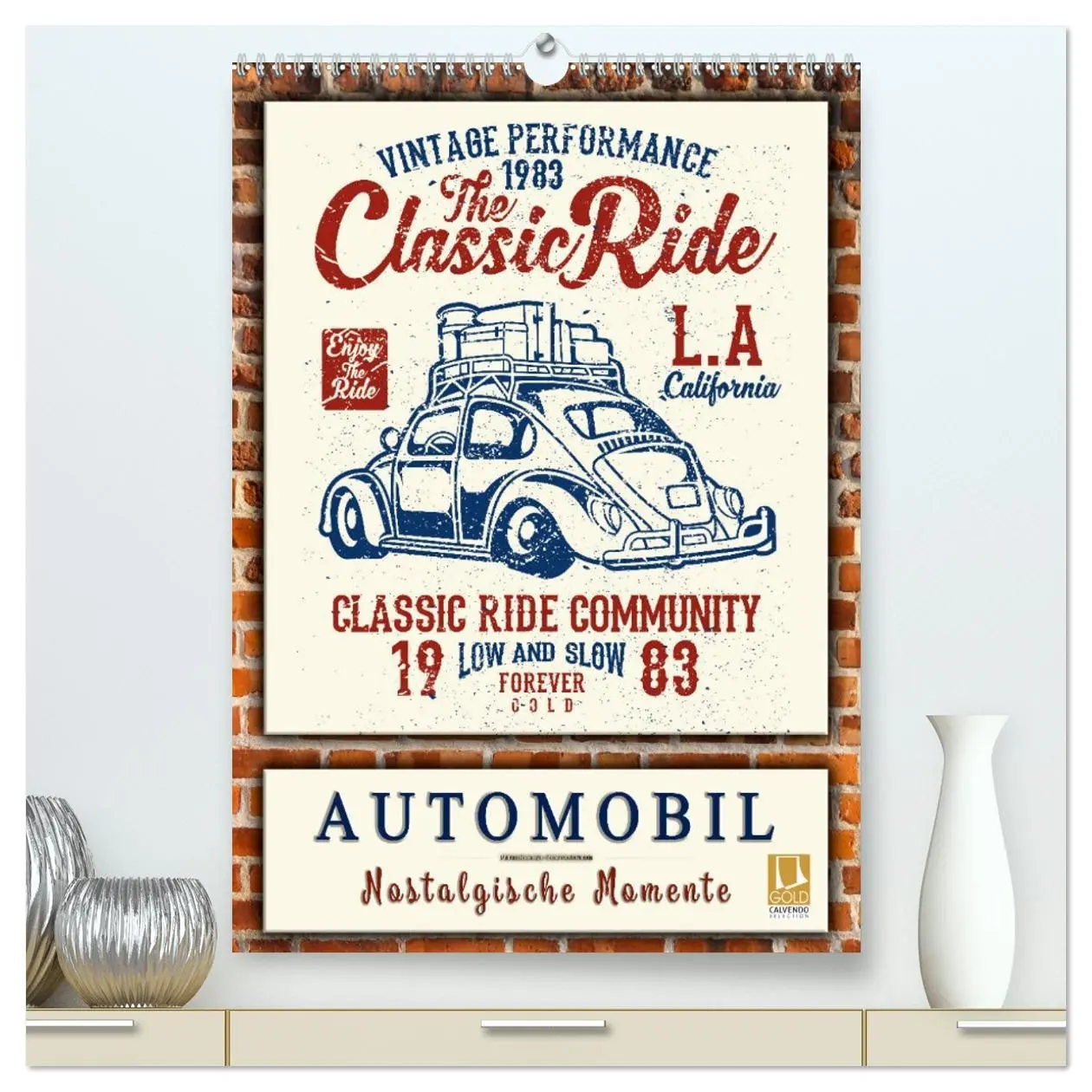Cover: 9783516408218 | Automobil - nostalgische Momente (hochwertiger Premium Wandkalender...
