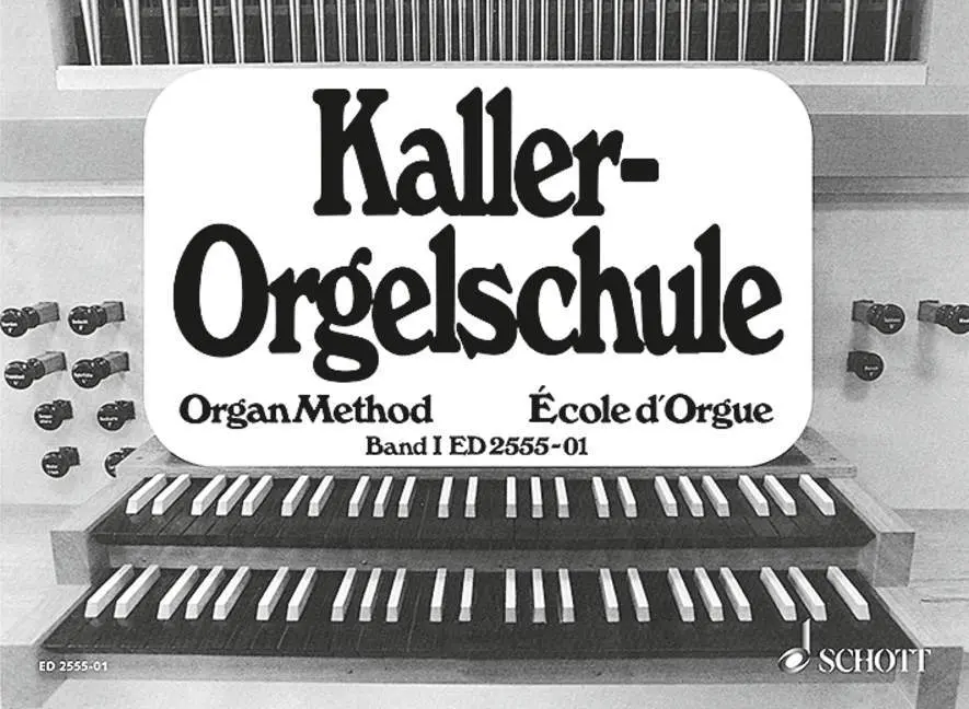 Cover: 9790001038218 | Orgelschule. Bd.1 | Band 1. Orgel. | Ernst Kaller | Broschüre | 61 S.