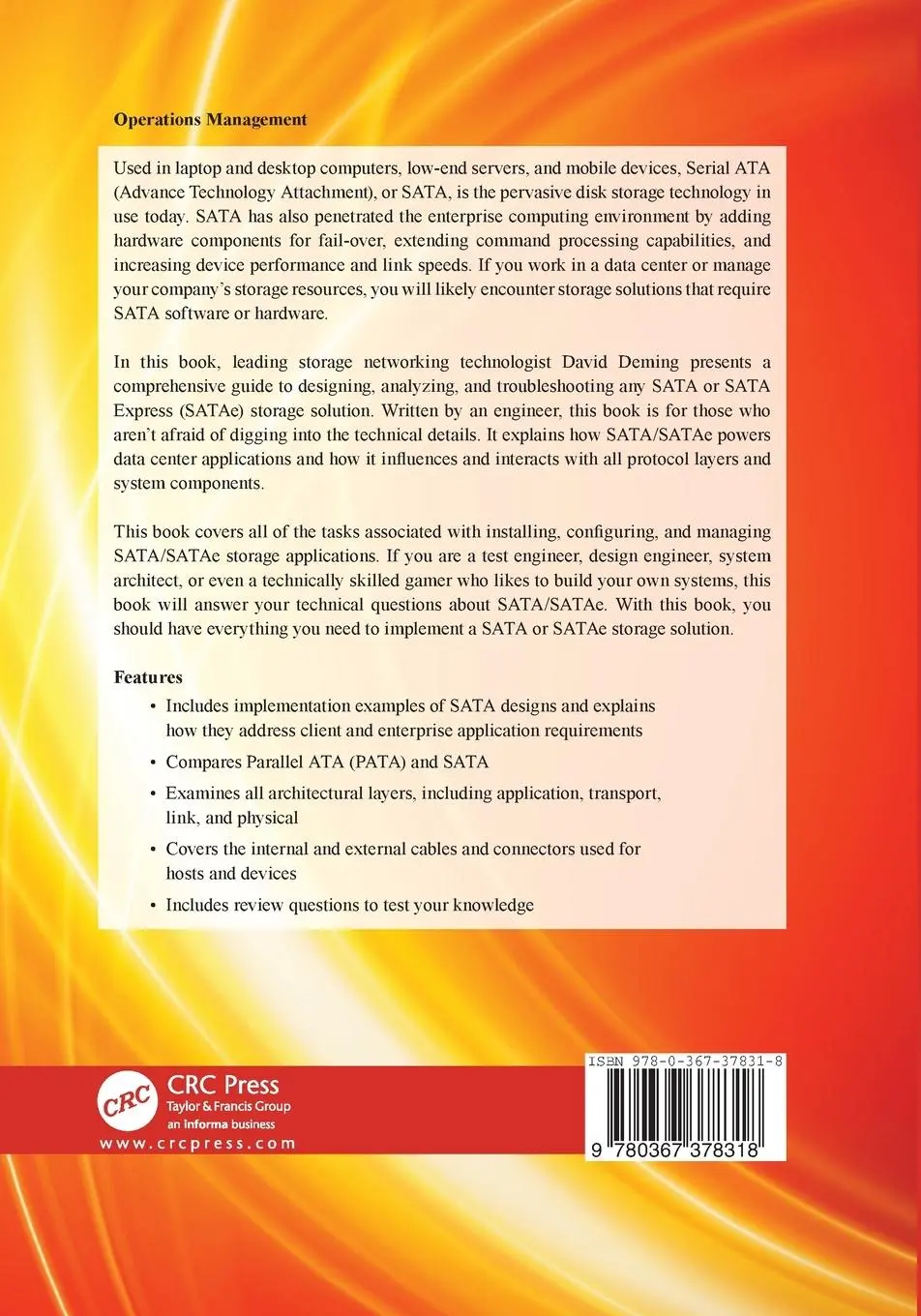 Rückseite: 9780367378318 | The Essential Guide to Serial ATA and SATA Express | David A. Deming