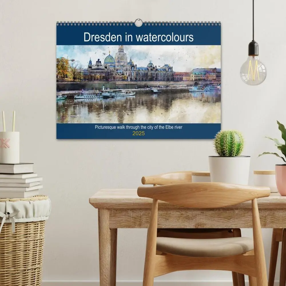 Bild: 9781325838318 | Dresden in watercolours - Tour through the historic old town (Wall...