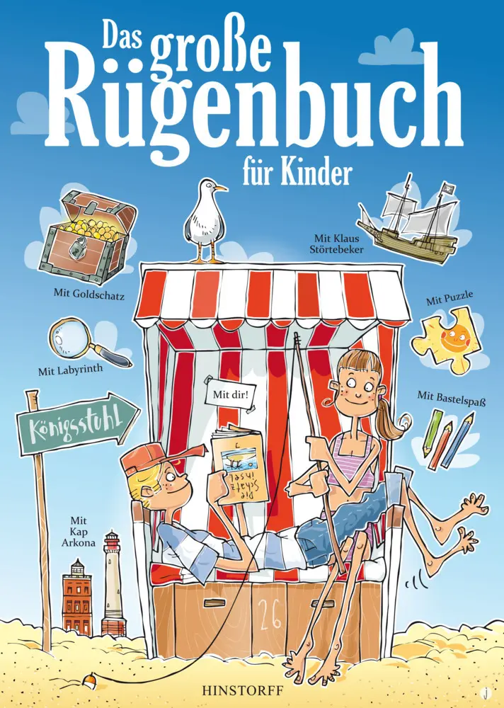 Cover: 9783356018318 | Das große Rügenbuch für Kinder | Claas Jsnssen | Taschenbuch | 64 S.