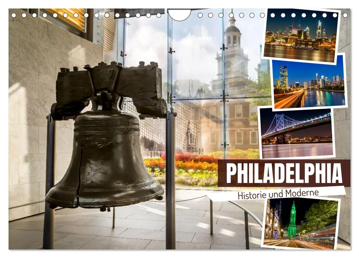 Cover: 9783457308318 | PHILADELPHIA Historie und Moderne (Wandkalender 2026 DIN A4 quer),...