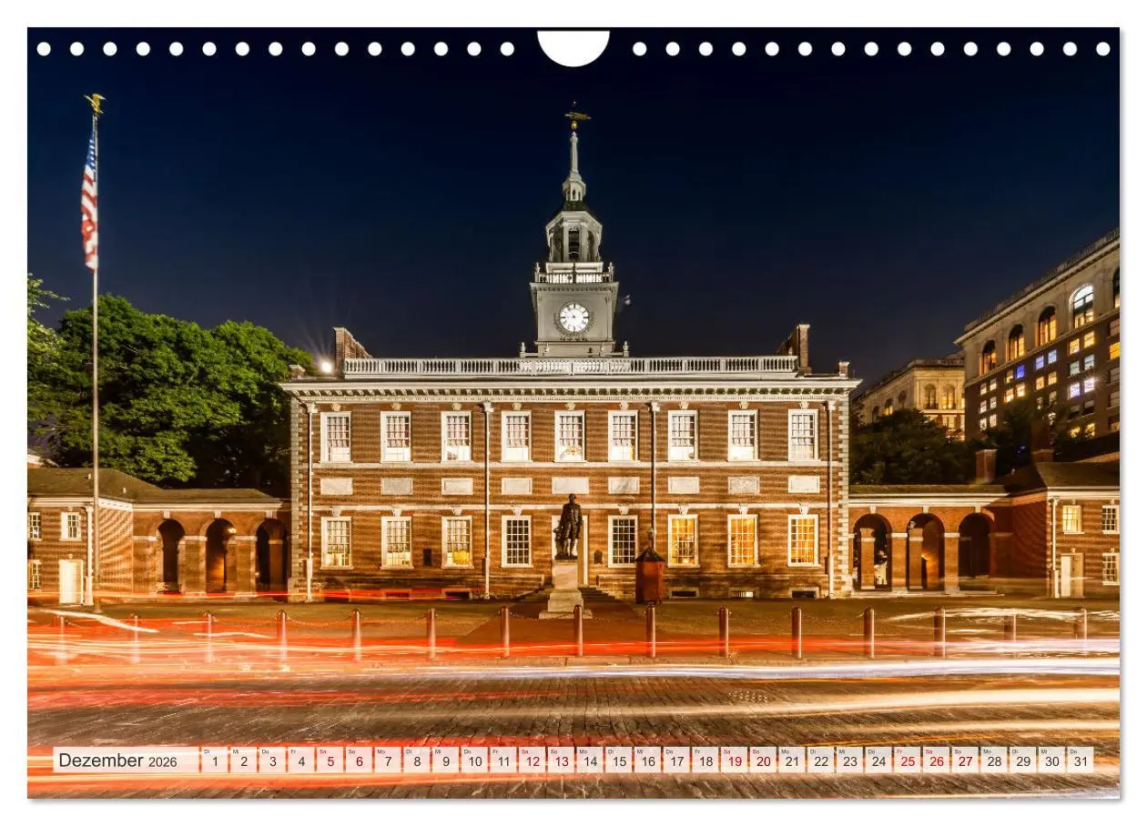Bild: 9783457308318 | PHILADELPHIA Historie und Moderne (Wandkalender 2026 DIN A4 quer),...