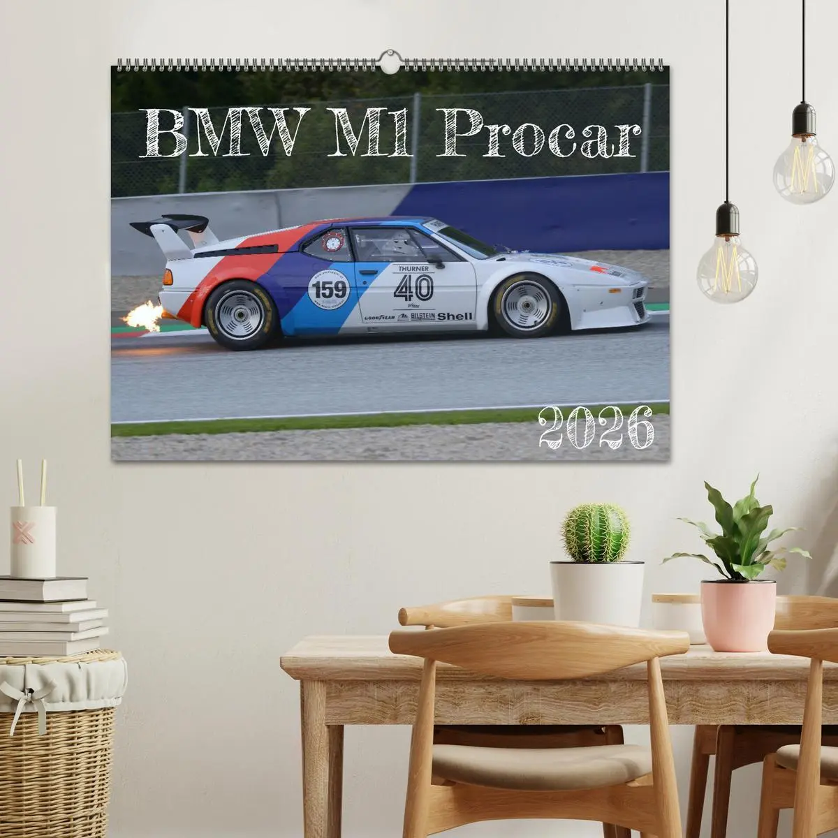 Bild: 9783457618318 | BMW M1 Procar (Wandkalender 2026 DIN A2 quer), CALVENDO Monatskalender