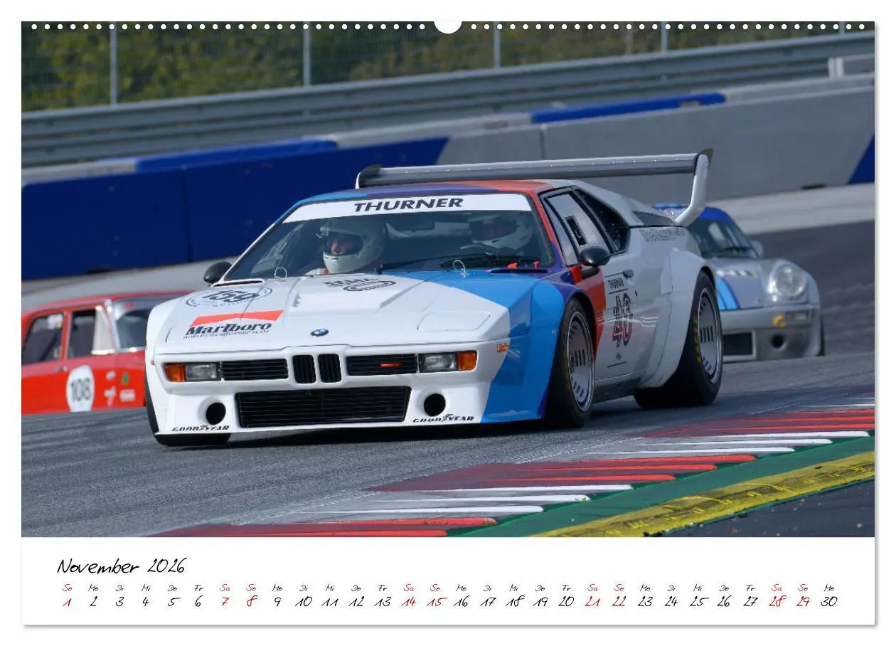 Bild: 9783457618318 | BMW M1 Procar (Wandkalender 2026 DIN A2 quer), CALVENDO Monatskalender