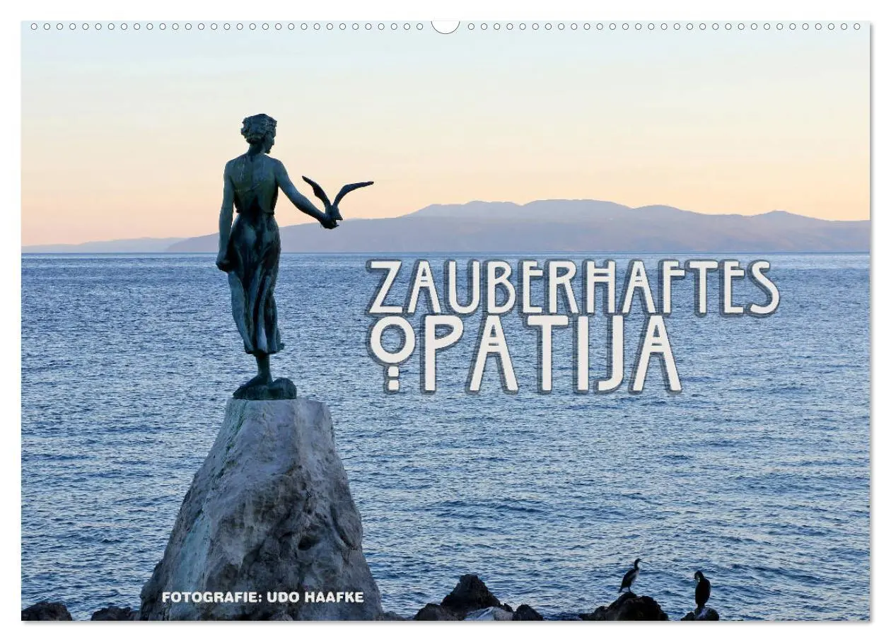 Cover: 9783457928318 | Zauberhaftes Opatija (Wandkalender 2026 DIN A2 quer), CALVENDO...