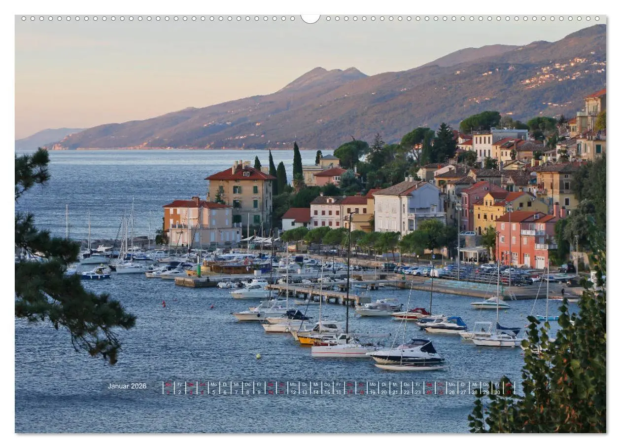 Bild: 9783457928318 | Zauberhaftes Opatija (Wandkalender 2026 DIN A2 quer), CALVENDO...