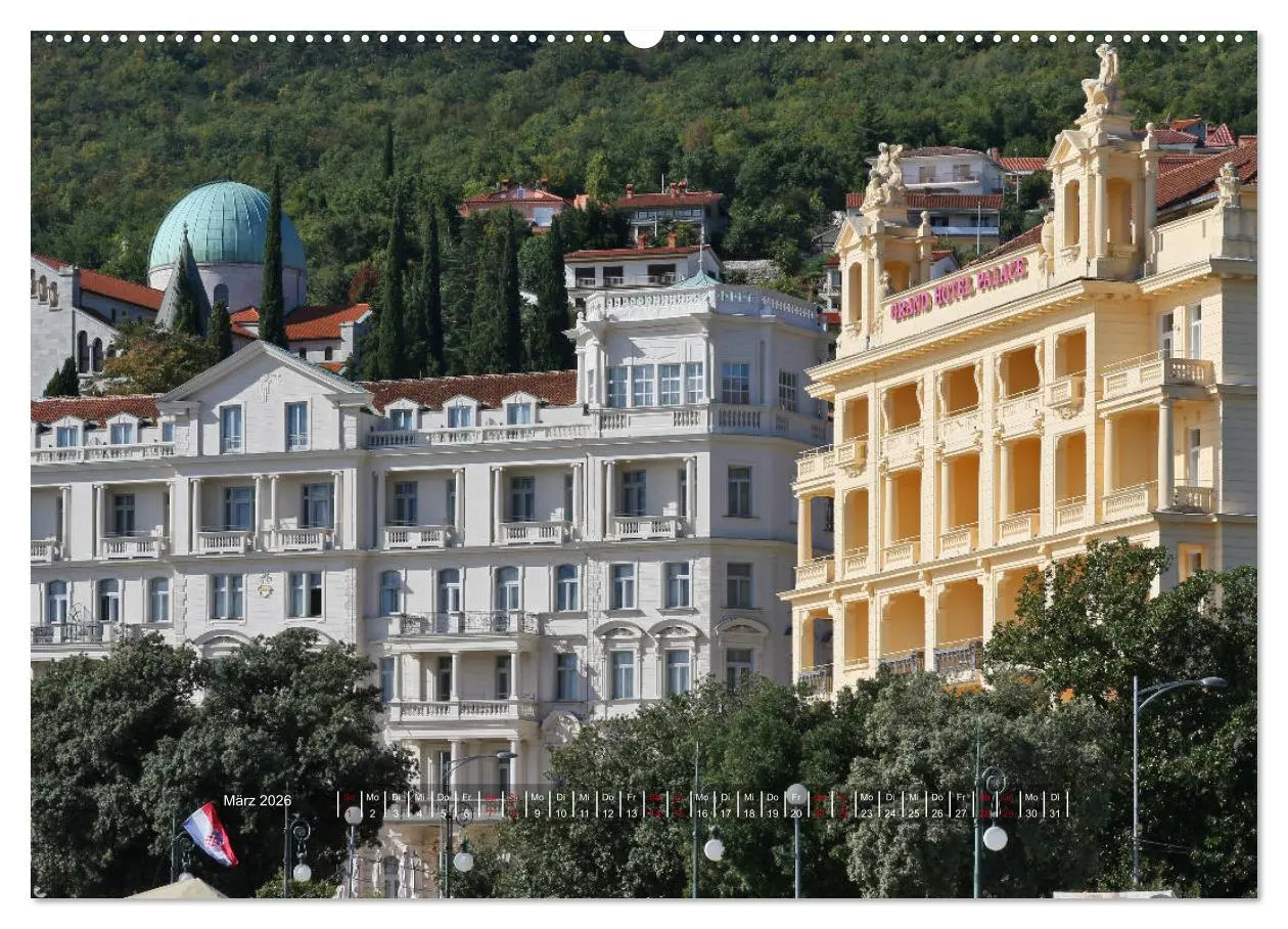 Bild: 9783457928318 | Zauberhaftes Opatija (Wandkalender 2026 DIN A2 quer), CALVENDO...