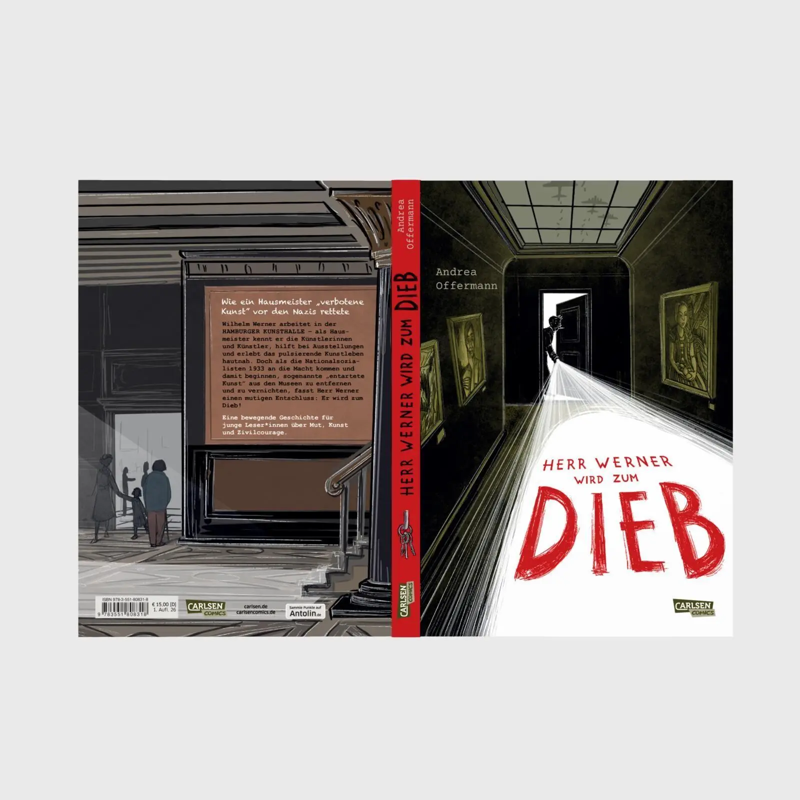 Bild: 9783551808318 | Herr Werner wird zum Dieb | Andrea Offermann | Buch | 112 S. | Deutsch