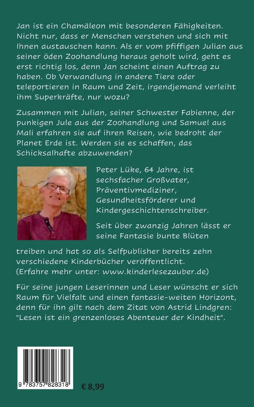 Rückseite: 9783757828318 | Jan | Peter Lüke | Taschenbuch | Paperback | 134 S. | Deutsch | 2024