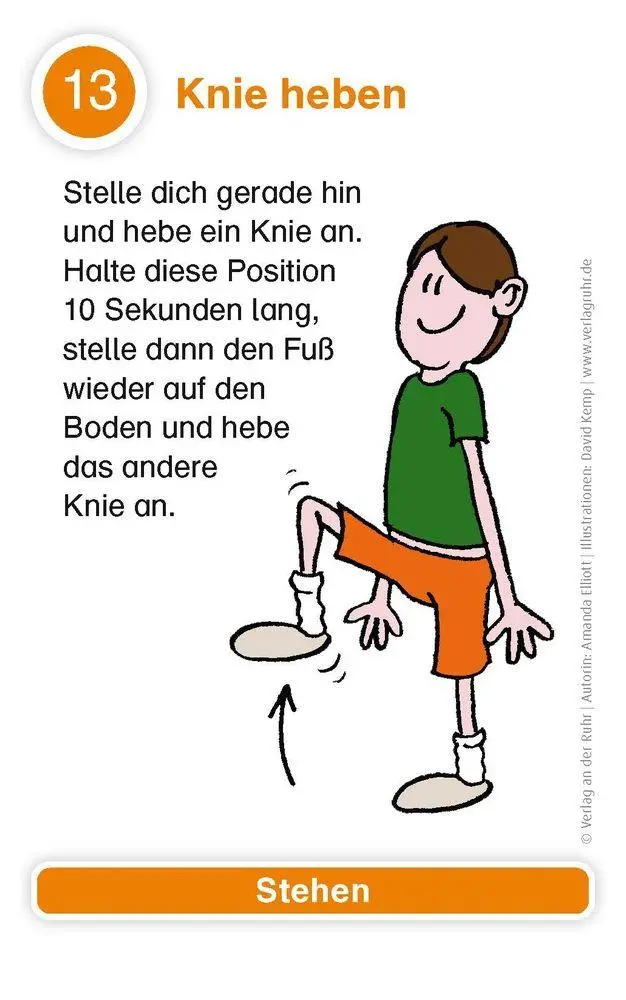 Bild: 9783834668318 | Mitmach-Motorik: Kartenset mit 50 Übungen zur Förderung der...