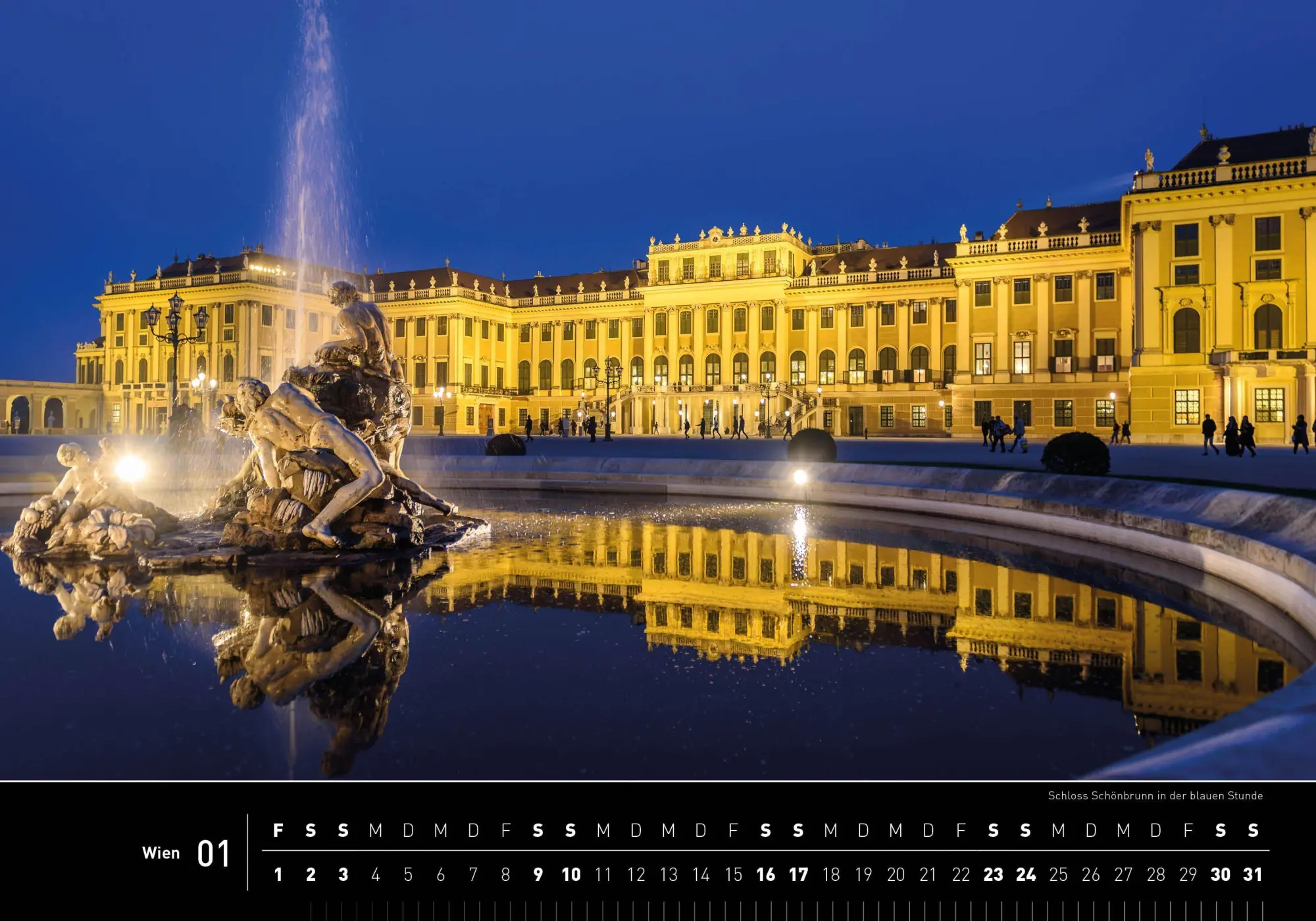 Bild: 9783968558318 | Wien Premiumkalender 2027 | Maria-Lisa Stelzel | Kalender | 14 S.