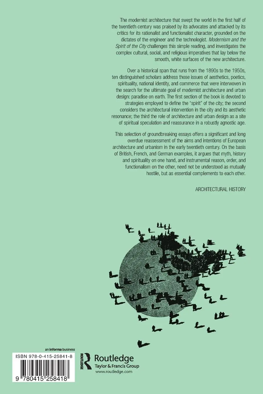 Rückseite: 9780415258418 | Modernism and the Spirit of the City | Iain Boyd Whyte | Taschenbuch