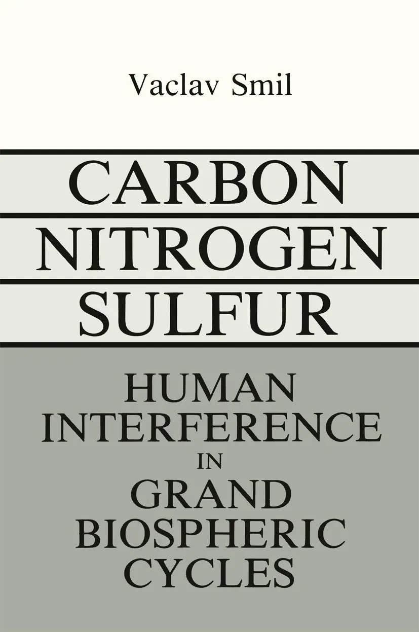Cover: 9781468488418 | Carbon-Nitrogen-Sulfur | Human Interference in Grand Biospheric Cycles