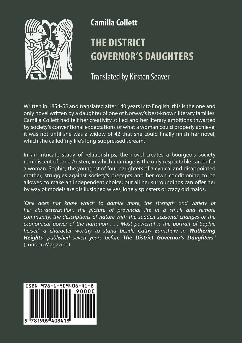Rückseite: 9781909408418 | District Governor's Daughters | Collett Camilla | Taschenbuch | B