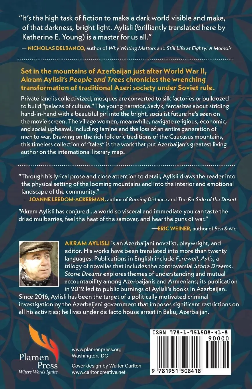 Rückseite: 9781951508418 | People and Trees | A Trilogy | Akram Aylisli | Taschenbuch | Englisch