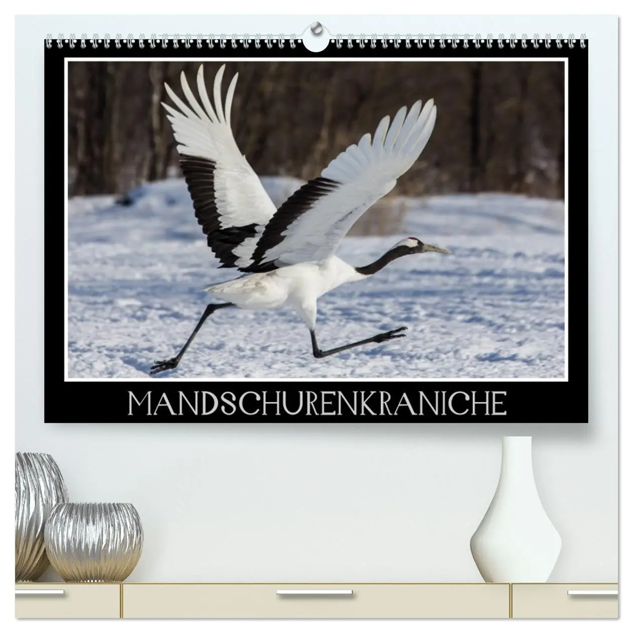 Cover: 9783516178418 | Mandschurenkraniche (hochwertiger Premium Wandkalender 2026 DIN A2...