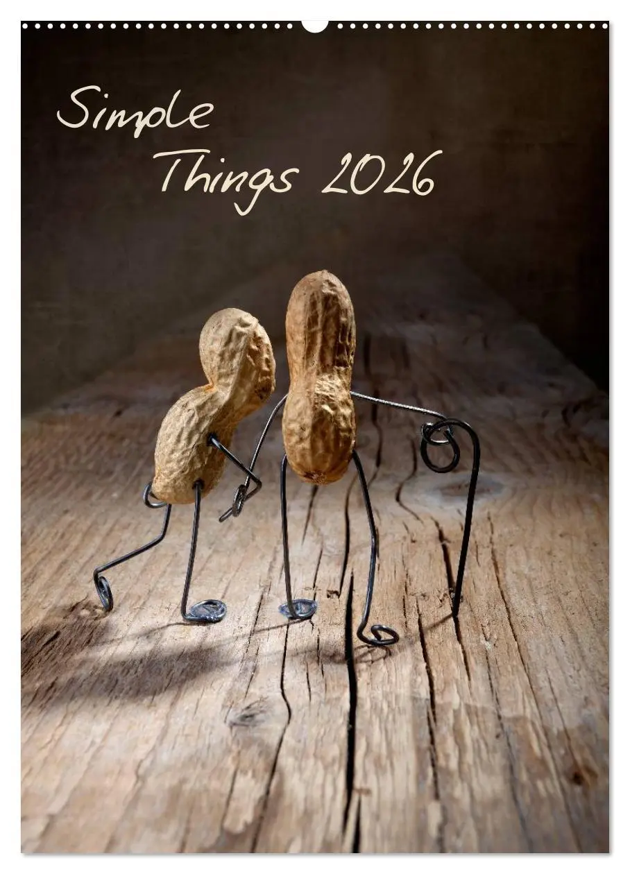 Cover: 9783516488418 | Simple Things 2026 (Wandkalender 2026 DIN A2 hoch), CALVENDO...