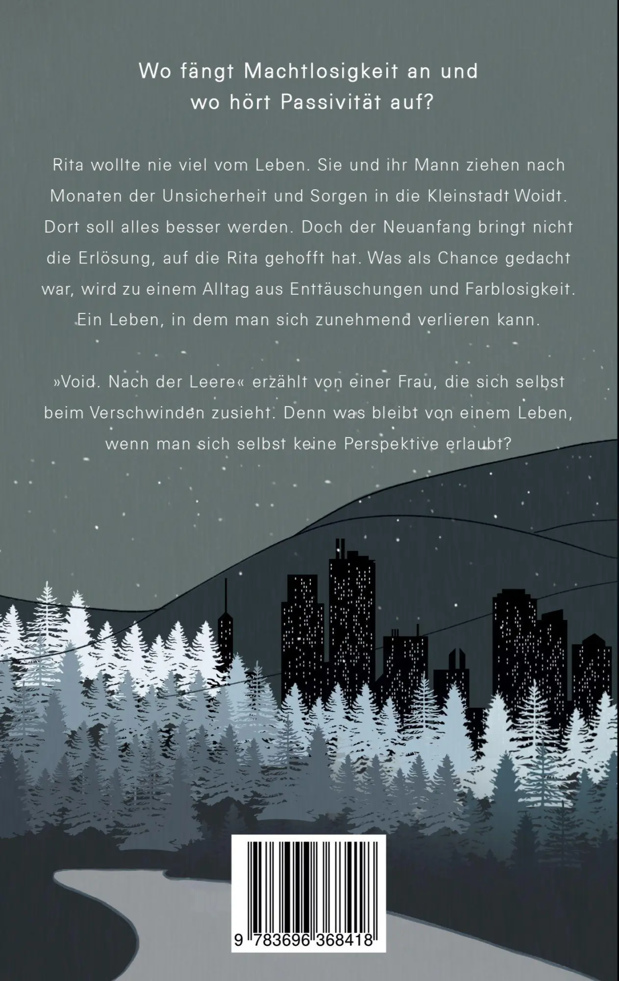 Rückseite: 9783696368418 | Void | Nach der Leere | Lina Gröning | Taschenbuch | 122 S. | Deutsch