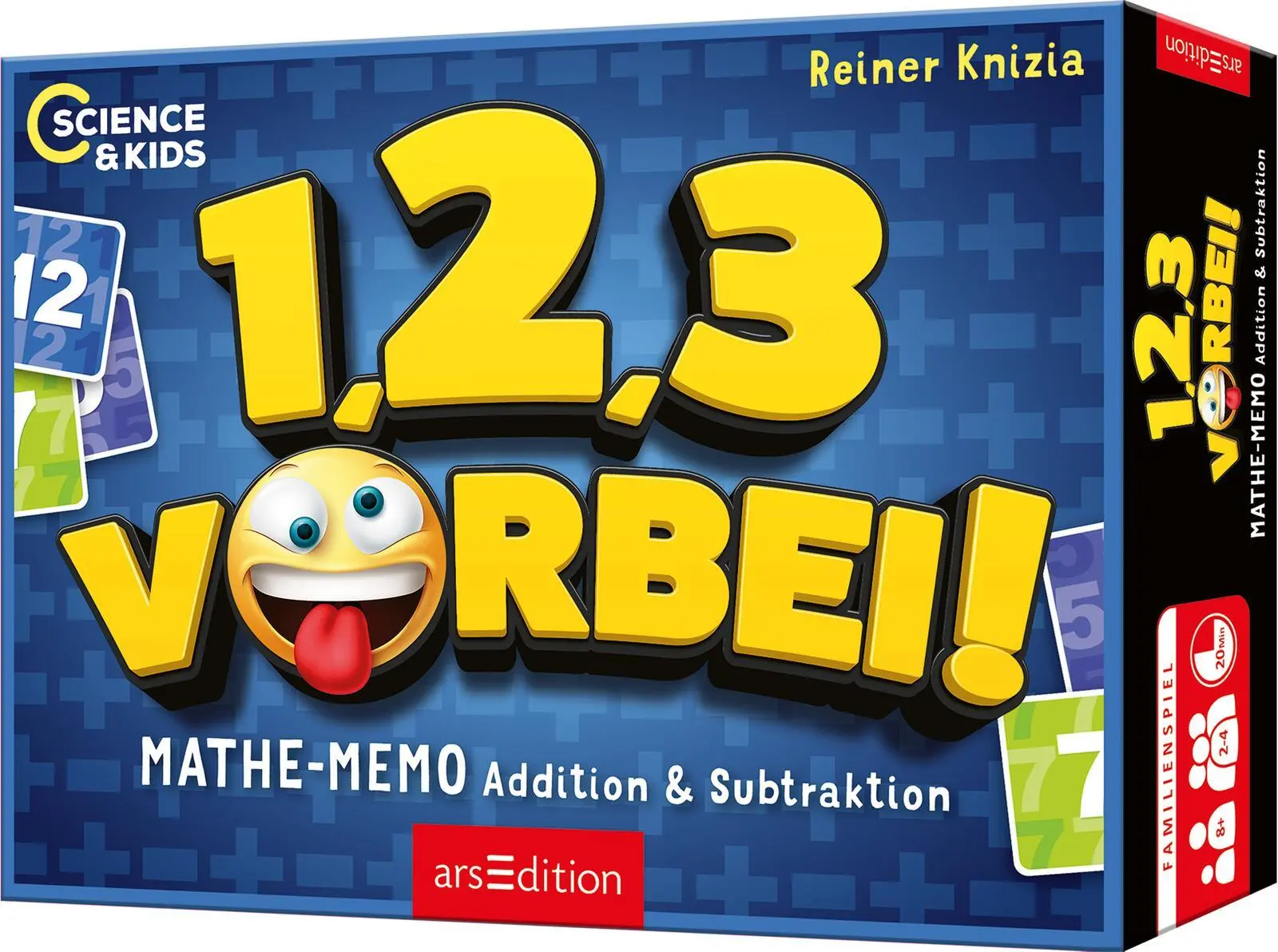 Cover: 4014489138518 | Science &amp; Kids - 1, 2, 3 ... vorbei! Mathe-Memo Addition &amp; Subtraktion