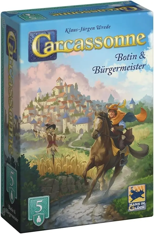 Cover: 4015566018518 | Carcassonne - Botin &amp; Bürgermeister | Spiel | Deutsch | 2025