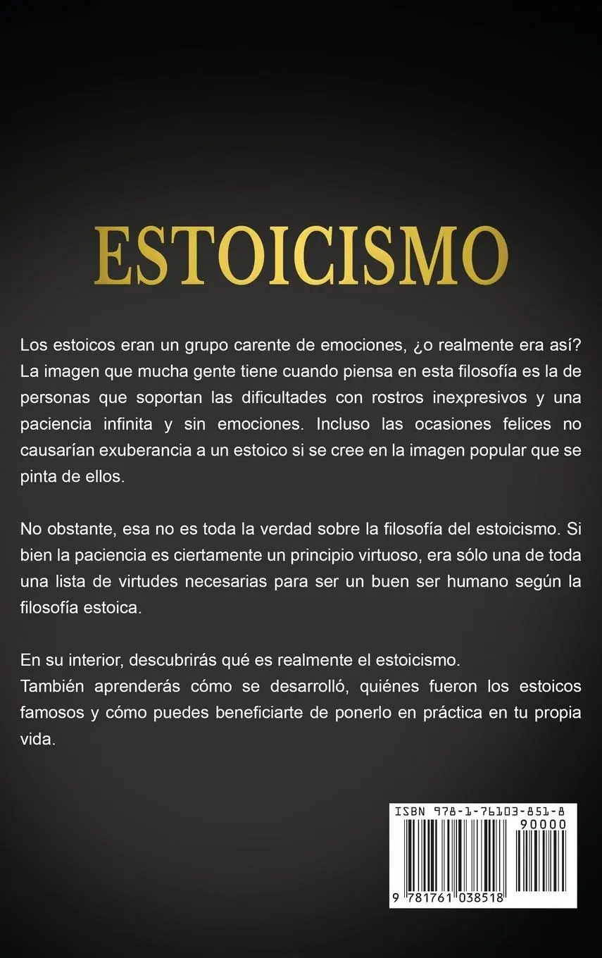 Rückseite: 9781761038518 | Estoicismo | Una guía sobre la sabiduría y la filosofía estoicas