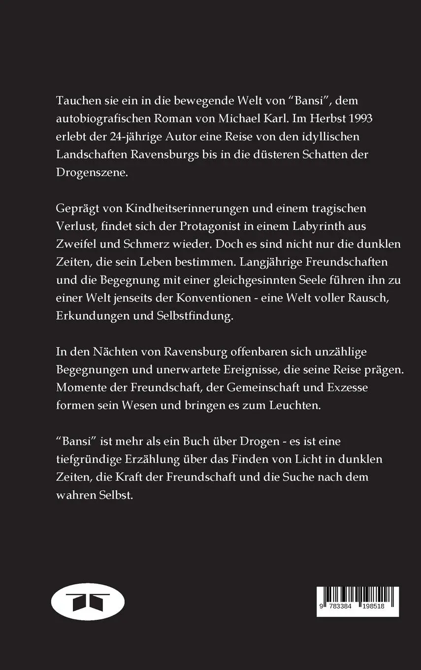 Rückseite: 9783384198518 | Bansi | Michael Karl | Buch | 284 S. | Deutsch | 2024 | tredition