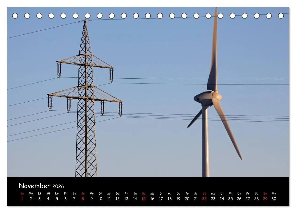 Bild: 9783516168518 | Unter Strom (Tischkalender 2026 DIN A5 quer), CALVENDO Monatskalender