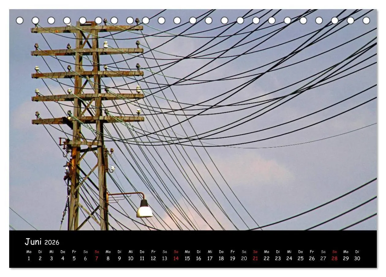 Bild: 9783516168518 | Unter Strom (Tischkalender 2026 DIN A5 quer), CALVENDO Monatskalender