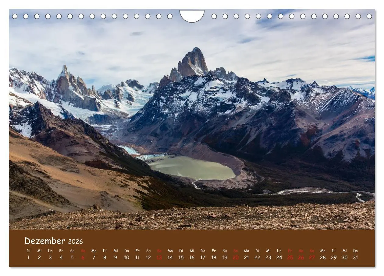 Bild: 9783516238518 | Patagonien 2026 - Traumziel in den Anden (Wandkalender 2026 DIN A4...