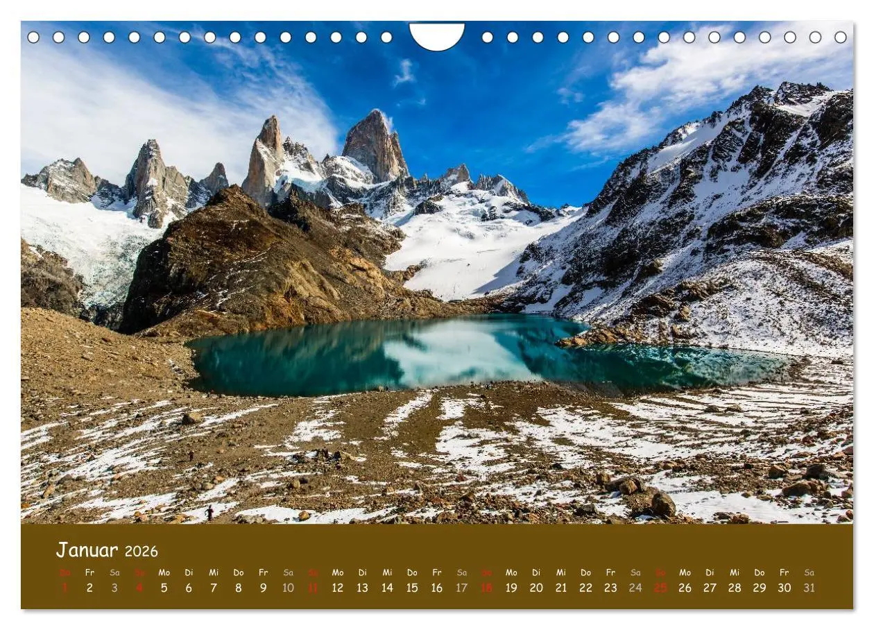 Bild: 9783516238518 | Patagonien 2026 - Traumziel in den Anden (Wandkalender 2026 DIN A4...