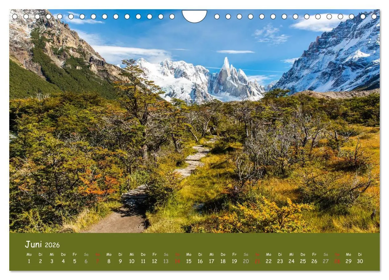 Bild: 9783516238518 | Patagonien 2026 - Traumziel in den Anden (Wandkalender 2026 DIN A4...