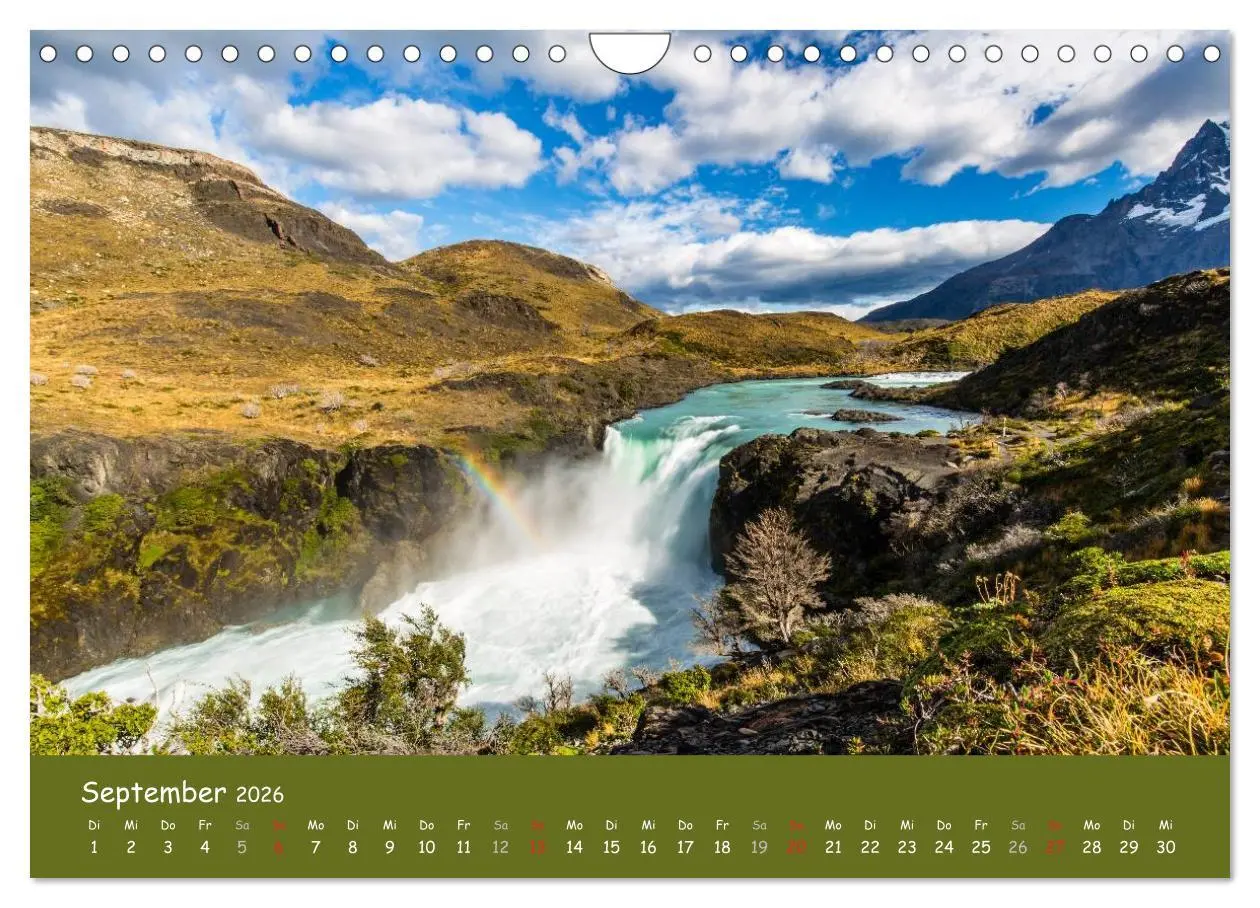 Bild: 9783516238518 | Patagonien 2026 - Traumziel in den Anden (Wandkalender 2026 DIN A4...